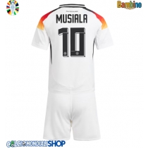 Maglie da calcio Germania Jamal Musiala #10 Prima Maglia Bambino Europei 2024 Manica Corta (+ Pantaloni corti)
